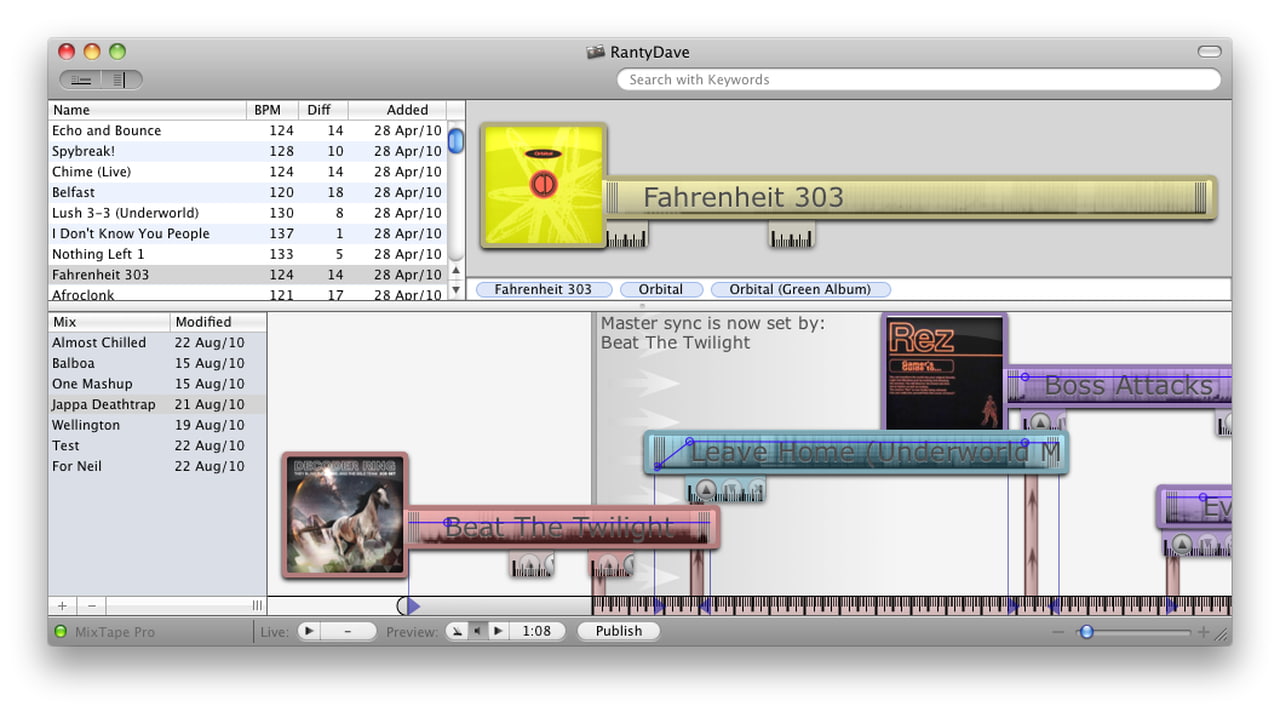 Beat Matched Mix And Remix Software Matures - iClarified