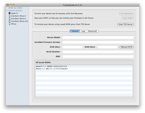TinyUmbrella Gets Updated With New Features, BugFixes