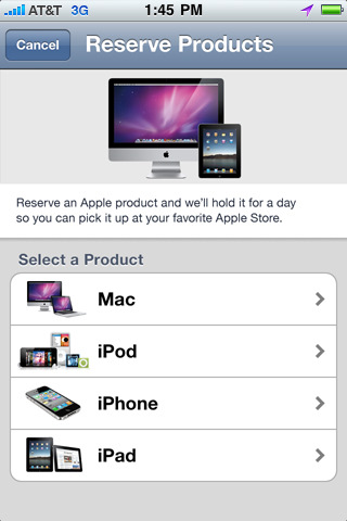 Apple Store App Updated With Check-In, Reservations, Engraving