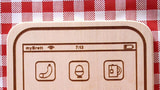Laser Engraved iPhone Cutting Board
