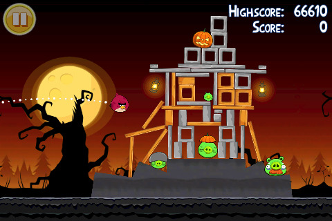 Angry Birds Halloween Edition for iPhone, iPad