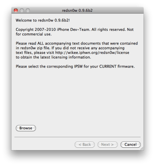 RedSn0w 0.9.6b2 Can Jailbreak iOS 4.2 GM Seed But Beware