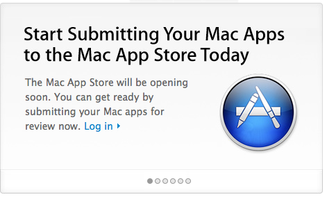 Apple Starts Accepting Mac App Store Submissions