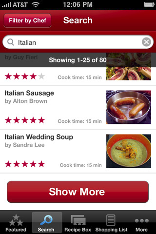 Food Network Releases &#039;In the Kitchen&#039; App for iOS