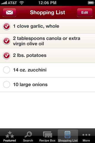 Food Network Releases &#039;In the Kitchen&#039; App for iOS