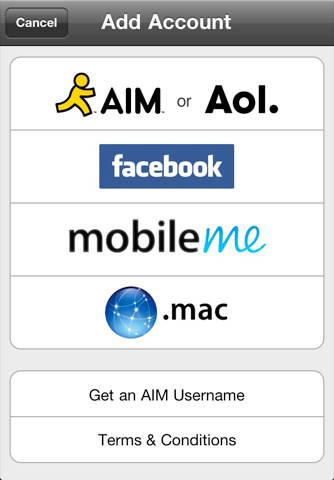 AIM for iPhone Gets Updated With Retina Display and Multitasking Support