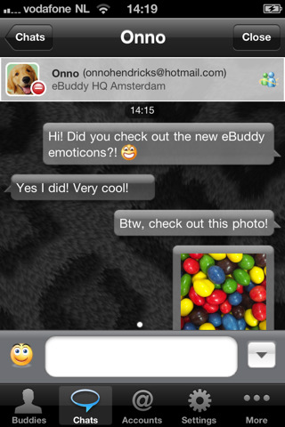 eBuddy Messenger Gets Redesigned Buddy List