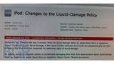Apple Changes Internal Liquid-Damage Policy