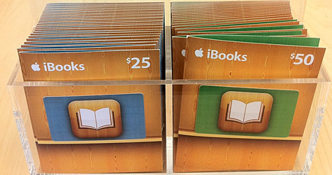 Apple is Now Selling iBooks Gift Cards