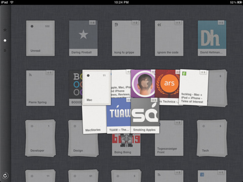 Reeder for iPad Adds iOS 4.2, Facebook Support