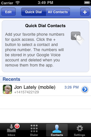 Official Google Voice Application Now Available in the App Store