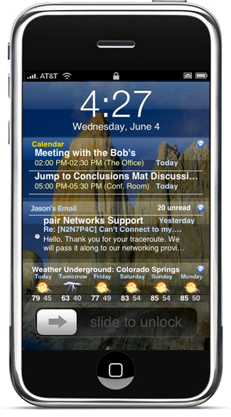 IntelliScreen 1.0.3 for iPhone Released