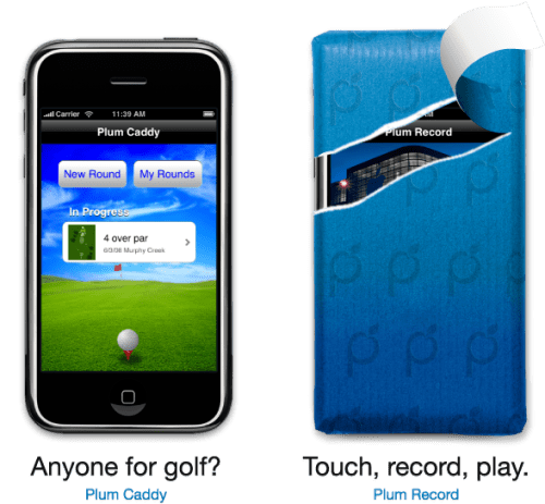 iPhone Golf and Audio Recording Apps