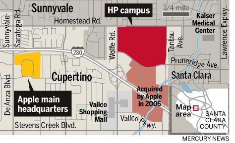 Apple Buys 98-Acre Property from HP
