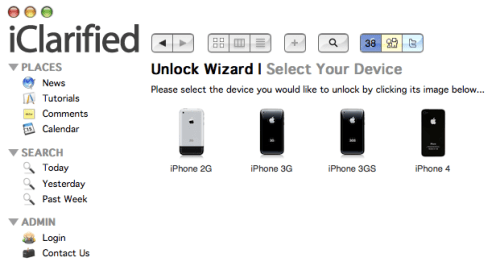 Wizards de iClarified para Jailbreak y Desbloqueo actualizados para iOS 4.2.1