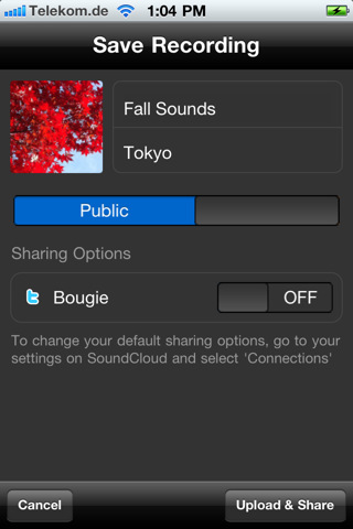 SoundCloud Lets You Record and Share Sounds From Your iPhone