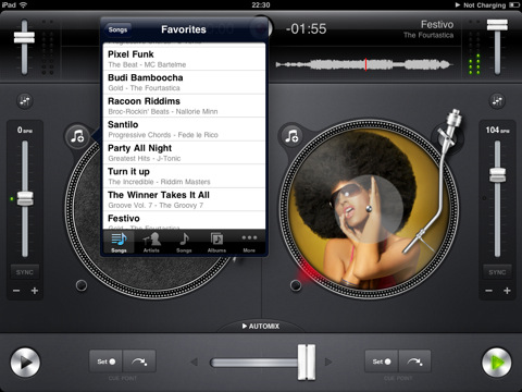 Djay para iPad esta Finalmente Disponible!