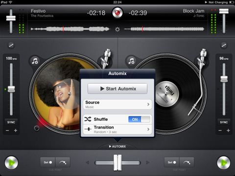 Djay para iPad esta Finalmente Disponible!