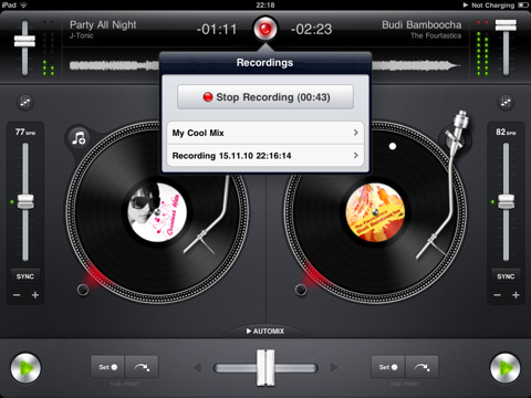 Djay para iPad esta Finalmente Disponible!