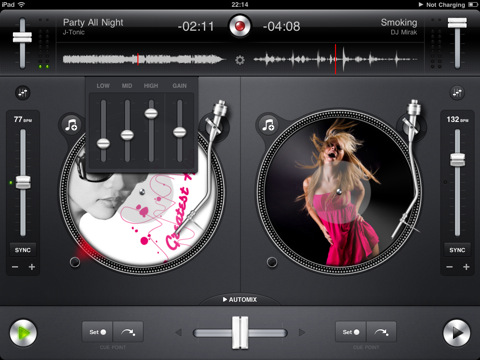 Djay para iPad esta Finalmente Disponible!