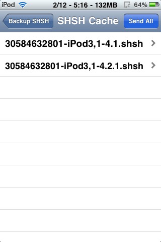 iSHSHit Downloads Your SHSH Blobs Directly to Your iDevice