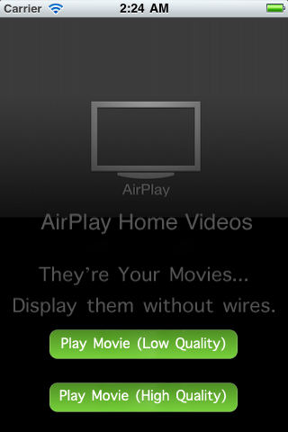 AirPlay Un Carrete de Videos con Air Home Video