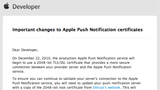 Apple Updates iOS Push Notifications to Use 2048-bit Certificate