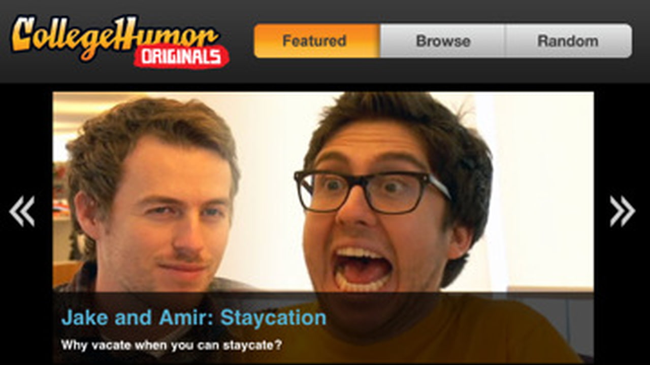 CollegeHumor Launches an App for the iPad - iClarified