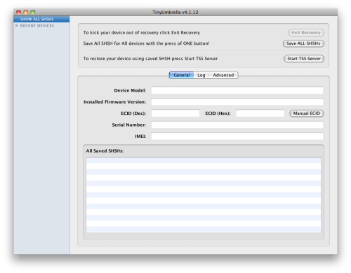 TinyUmbrella Update Will Bypass SHSH Checks and Restore iDevice Without iTunes