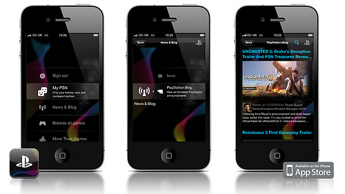 Official PlayStation App Coming Soon to iPhone