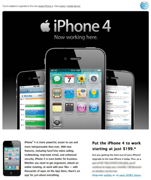 AT&T Moving Up iPhone 4 Eligibility Dates?