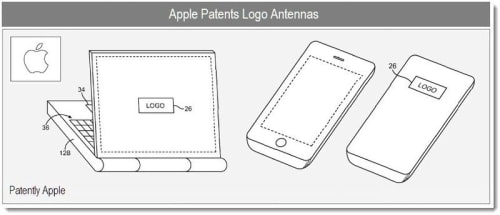Apple Patents Antenna Behind Logo to Improve Reception