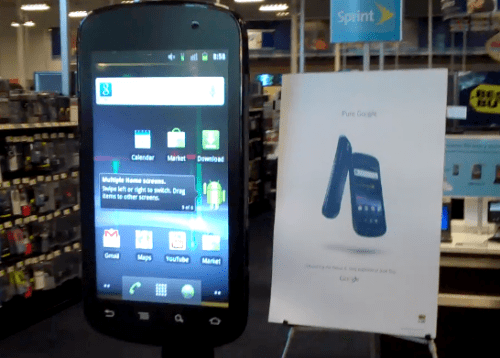Google Installs a Working 42-inch Nexus S at Best Buy