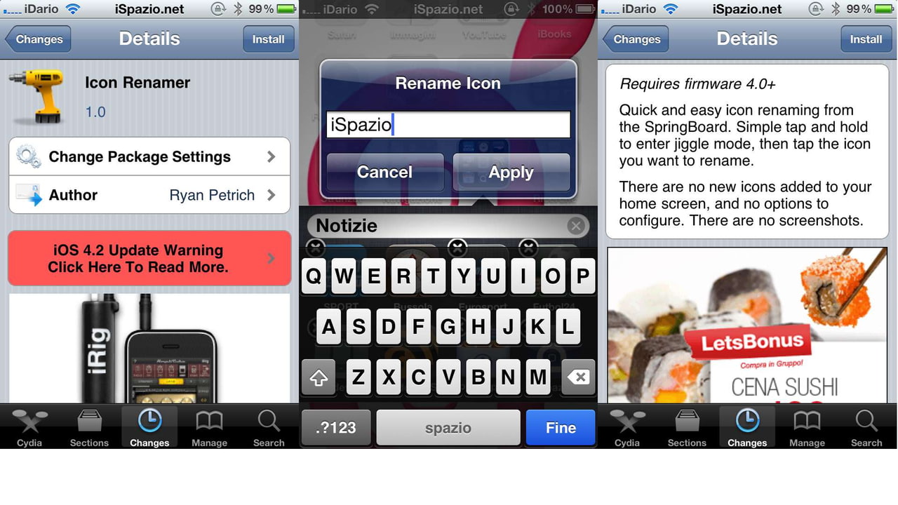 Don't Rename Icon Icon Renamer Lets You Rename iPhone Icons Directly From SpringBoard ...