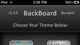 BackBoard Saves Your iPhone Home Screen Configuration