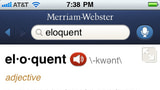 Free Merriam-Webster Dictionary for iPhone