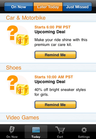 Amazon Launches New Deals App for iPhone