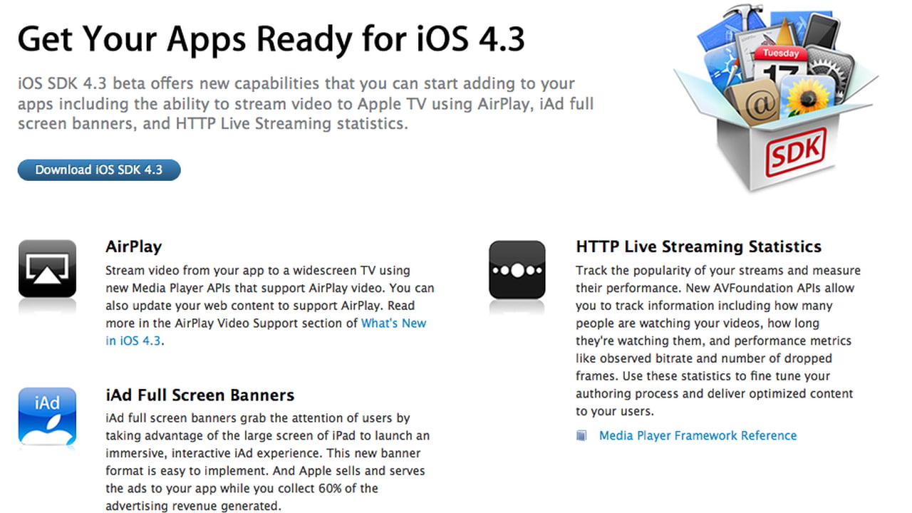Apple Releases Ios 4 3 Beta To Developers With New Multi Touch