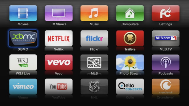 XBMC Media Center Arrives for the Apple TV, iPad, iPhone 4 [Video]