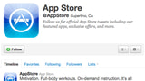 Apple Creates App Store Twitter Account