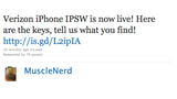 Verizon iPhone 4 Firmware IPSW Goes Live
