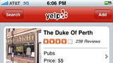 Yelp for iPhone Gets Updated With Ability to Make Reservations