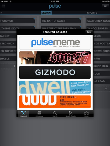 Pulse News Reader Improves Loading, Search, and Sync