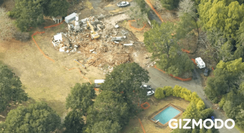 Pictures of Steve Jobs&#039; Demolished Mansion