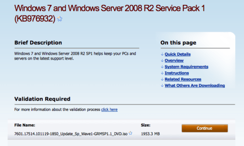 Microsoft Releases Windows 7 SP1