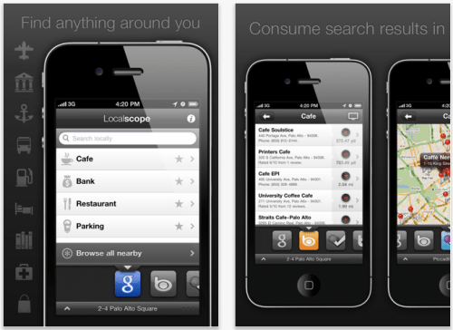 Localscope 1.2 Integrates With TomTom And Facebook