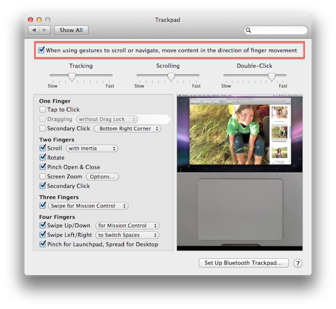 Scrolling is Backwards in Mac OS X Lion [Video]