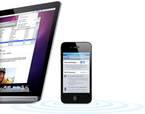 iPhone Personal Hotspot Only Supports Three Wi-Fi Devices