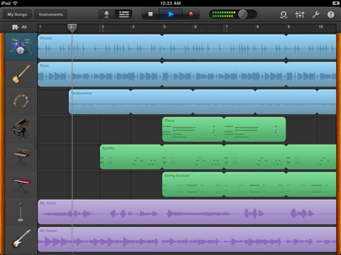 Apple Releases GarageBand for the iPad