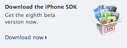 Apple Posts iPhone SDK Beta 8, Firmware 5A345, iTunes 7.7